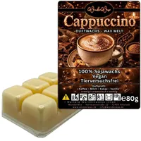 WonderWax Duftwachs WonderWax® Duftwachs 6 Würfel, (Cappuccino), Duftrichtung: Cappuccino