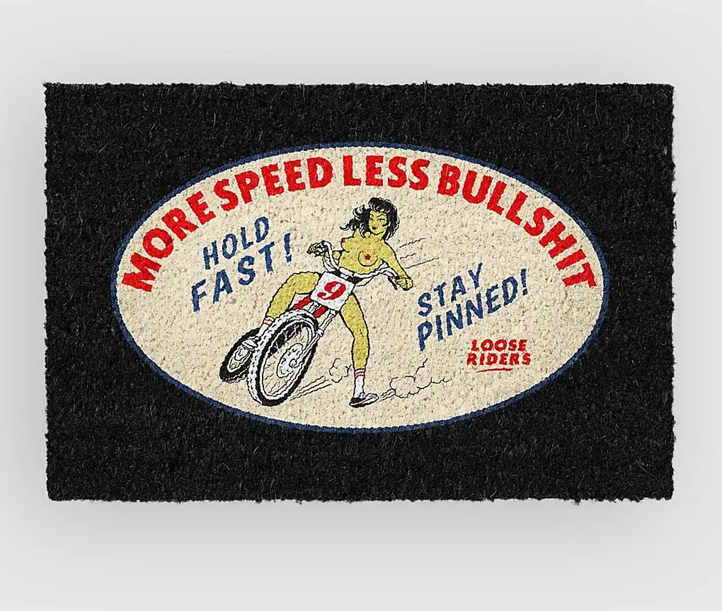 Loose Riders More Speed Doormat black Gr. Uni