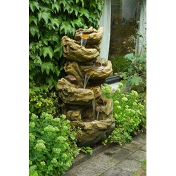 Ubbink Gartenbrunnen Sedona, 77 cm Breite braun