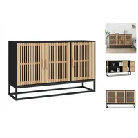 VidaXL Sideboard Schwarz 105x30x65 cm Holzwerkstoff