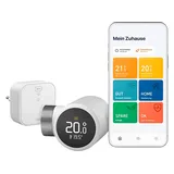 tado° TADO Smartes Heizkörperthermostat X + Bridge Kit, Weiß