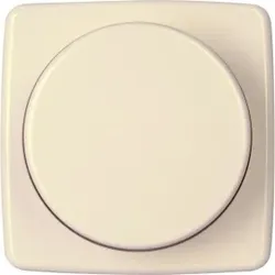 Kopp 335201181 RIVO - Dimmer-Abdeckung, Druck-Wechseldimmer, Farbe cremeweiß