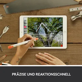 Logitech Crayon digitaler Zeichenstift für iPad orange
