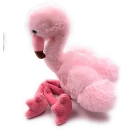 Onwomania Plüschtier Stofftier Kuscheltier Stelzvogel +D49Vogel Flamingo Höhe 36 cm Rosa