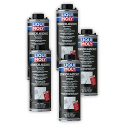 5x 1L LIQUI MOLY 6110 Steinschlagschutz Steinschlag Schutz schwarz