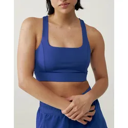 Padma 2.0 Born Living Yoga Damen-Sport-BH mit mittlerem Halt BLAU XL