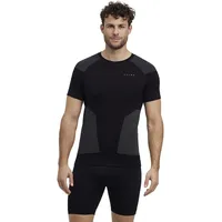 Falke Herren Tight Fit-shirt Wool-Tech Light schwarz, Größe XXL