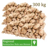 Flameup Kaminholz Brennholz Kaminholz Holz Eiche 5-500kg Ofen Kamin Kaminofen Grill 25cm, 300 kg