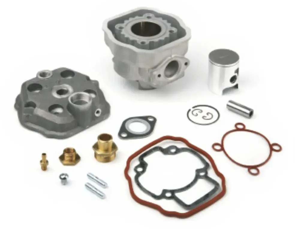 Airsal Derbi/gilera/piaggio Nrg Mc3 Ø40 Mm 50cc Zylinderkit - Silver - One Size