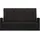 vidaXL Gartenbank 173 x 57 x 115 cm Schwarz
