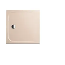 Kaldewei Cayonoplan Duschwanne 361147983030 80x80x1,8cm mit Träger, Perl-Effekt, bahamabeige