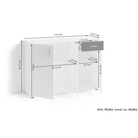 byLIVING Kommode Jakob / Artisan Eiche