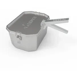 Skotti Edelstahl-Box 2,5 l grau