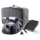 Elektrisches Fußpflegegerät Pediküre Nagelfräser Mobile Fußpflege Maniküre Schleifer inkl. Aufbewahrungstasche