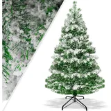 Kesser Weihnachtsbaum künstlich Edeltanne Spritzguss Weiß 210 cm