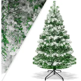 Kesser Weihnachtsbaum künstlich Edeltanne Spritzguss Weiß 210 cm