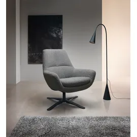 BeType Drehsessel Be Organic Standard Back Polyester 81 x 92 x 83 cm Grau drehbar
