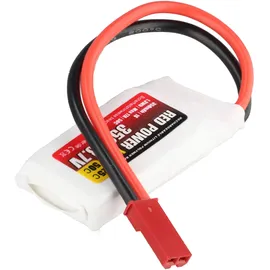 Red Power Akkupack (LiPo) 3,7 V 350 mAh 25 C Softcase JST, BEC