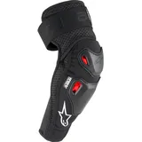 Alpinestars Bionic Pro Plasma Ellenbogenprotektoren, - Schwarz/Rot/Weiß / S/M