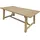 Garden Pleasure OAKLAND Gartentisch 200 x 100 x 75 cm Braun