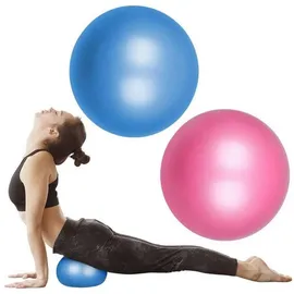 luxuskollektion Gymnastikball 25cm Soft Yoga Ball mit Strohhalm Anti-Burst