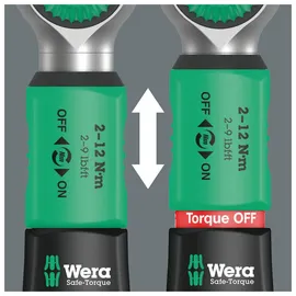 WERA Safe-Torque A 1 Set 1, 1/4" Vierkant, 2-12 Nm, 10-teilig