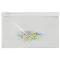 Topmatic® Gleitverschlussbeutel transparent/weiß 70 my, 1 St.