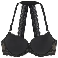 LASCANA Neckholder-BH Damen schwarz Gr.95A