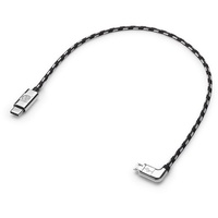 Volkswagen Original Zubehör 000051446AB Kabel VW USB-C auf Micro-USB 30 cm Ladekabel Datenkabel Silber