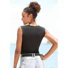 LASCANA Tanktop Schwarz 40/42