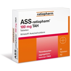 ASS ratiopharm 100mg TAH