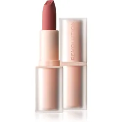 Makeup Revolution Lip Allure Soft Satin Lipstick cremiger Lippenstift mit Satin-Finish Farbton Queen Pink 3,2 g