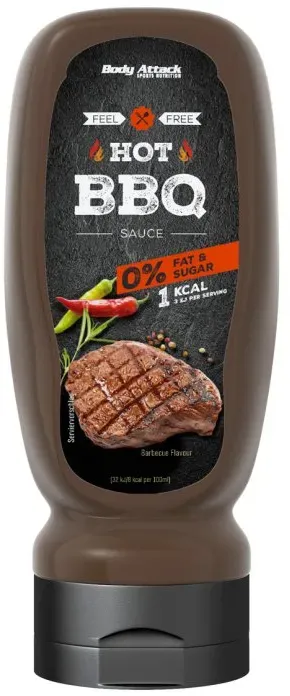 Preisvergleich Produktbild Body Attack - HOT BBQ Sauce - 320ml