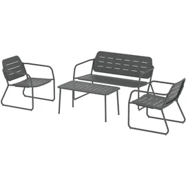 casa.pro Andria Set 4-tlg. Anthrazitgrau