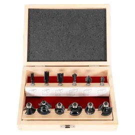 Stier Fräser Set 12-tlg 8 mm