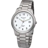 REGENT Herren Uhr F-208 aus Titan mit Datumsanzeige