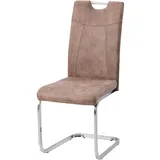 Hti-Living Schwingstuhl KellyC Polyester Braun
