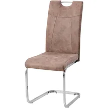 Hti-Living Schwingstuhl KellyC Polyester Braun