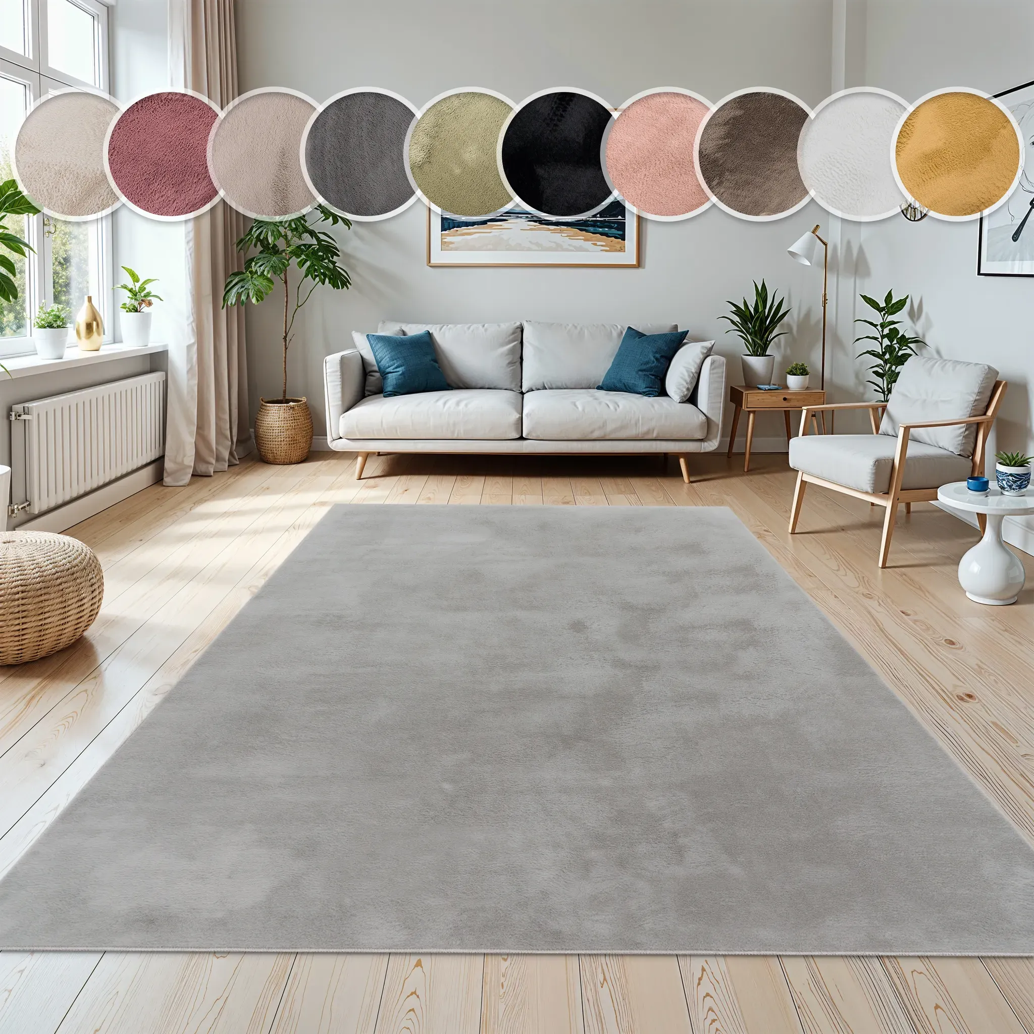 Fellteppich PACO HOME 