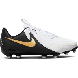 Nike Jr. Phantom GX 2 Academy FG weiß/metallic gold coin/schwarz 36