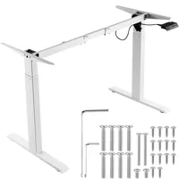 Vevor Schreibtisch Gestell elektrisch 70–117 cm x 95–158 cm