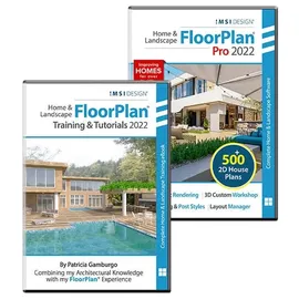 Imsi Design FloorPlan 2022 Pro & Training Bundle - Windows Version, English