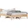 vidaXL Massivholzbett 120 x 200 cm Beige