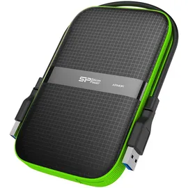 Silicon Power Armor A60 2 TB USB 3.2 schwarz/grün