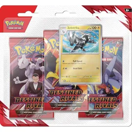 Pokémon Pokemon TCG Scarlet & Violet 10 Destined Rivals Three Booster Blister