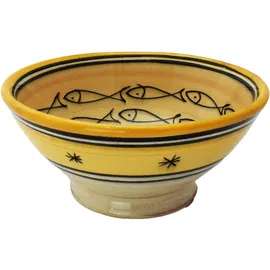 Marrakesch Orient & Mediterran Interior Poisson Gelb 3-tlg.