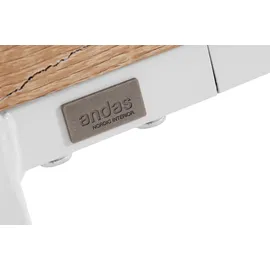 Andas »Hulsig«, (1 St.), mit Tischplatte in einer Holzoptik und fühlbare Struktur, Höhe 76 cm