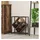 vidaXL Weinregal 51 x 18 x 52,5 cm Altholz