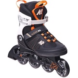 K2 Skates Damen Inline Skates Alexis 80, Black - orange, 30E0874.1.1.075