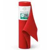 Sensalux Tischdeckenrolle Vlies 1,00 x 25 m Rot, 80 g/m2, abwaschbar, wasserabweisend, stoffähnlich, Tischdecke Rolle, Oeko-TEX, Party, Hochzeit, Catering, Event